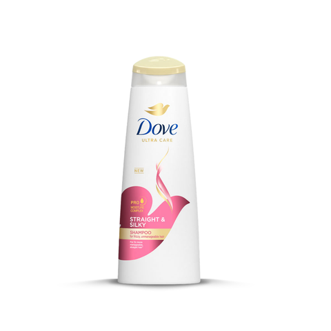 Dove Straight & Silky Shampoo 330mL