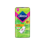Libresse Pads (Slim Fit, 24cm Wings) 16's