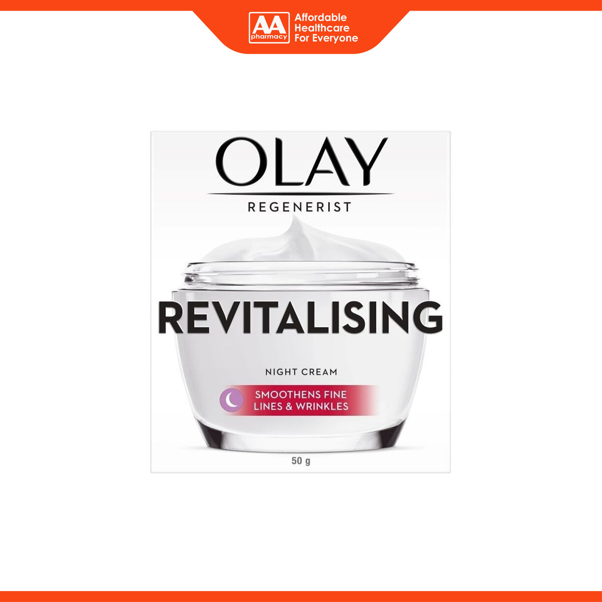 Olay Regenerist Revitalising Night Cream 50g