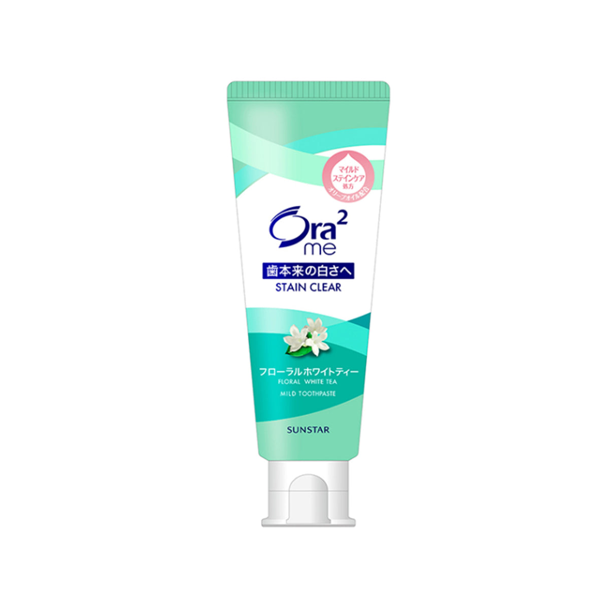 Ora2 Me Stain Clear Toothpaste (Mild) 125g - Floral White Tea