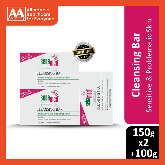 Sebamed Cleansing Bar 2x150g+100g