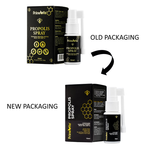 PrimeVite Propolis (Manuka Honey MGO 100 UMF 6) Oral Spray 15mL