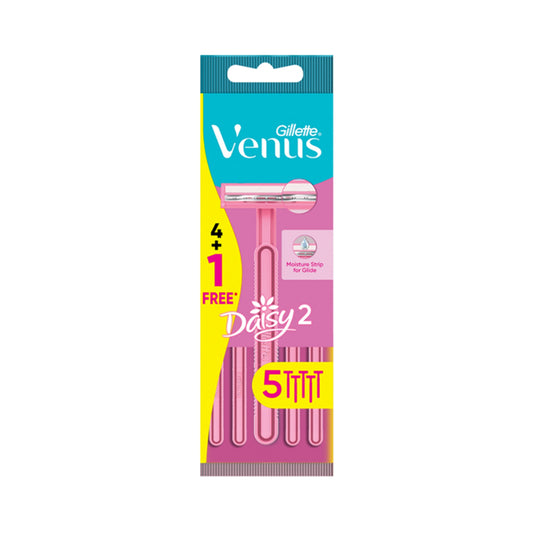 Gillette Venus Daisy 2 Disposable Razor 4+1's