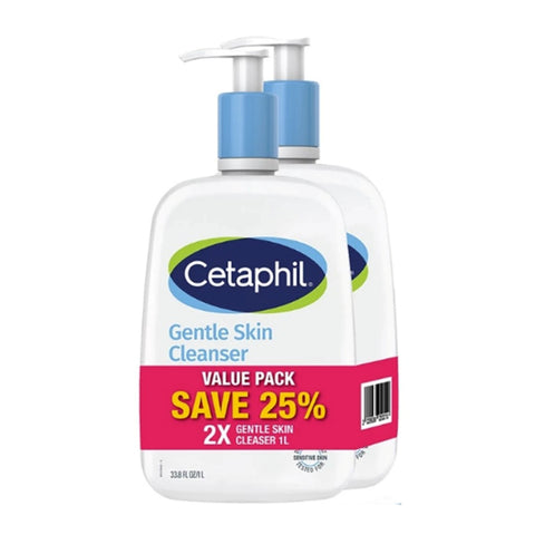 Cetaphil Gentle Skin Cleanser 1Lx2's [Twinpack]
