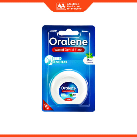 Oralene Waxed Dental Floss 50m 1's