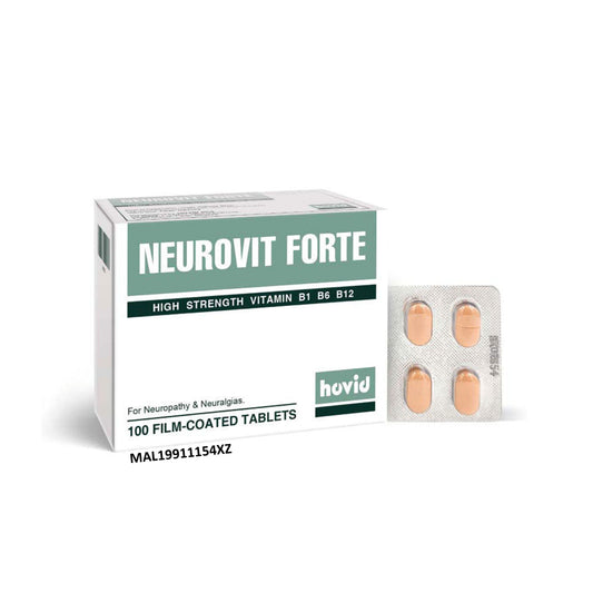 Hovid Neurovit Forte Film-Coated Tablet 10x10's