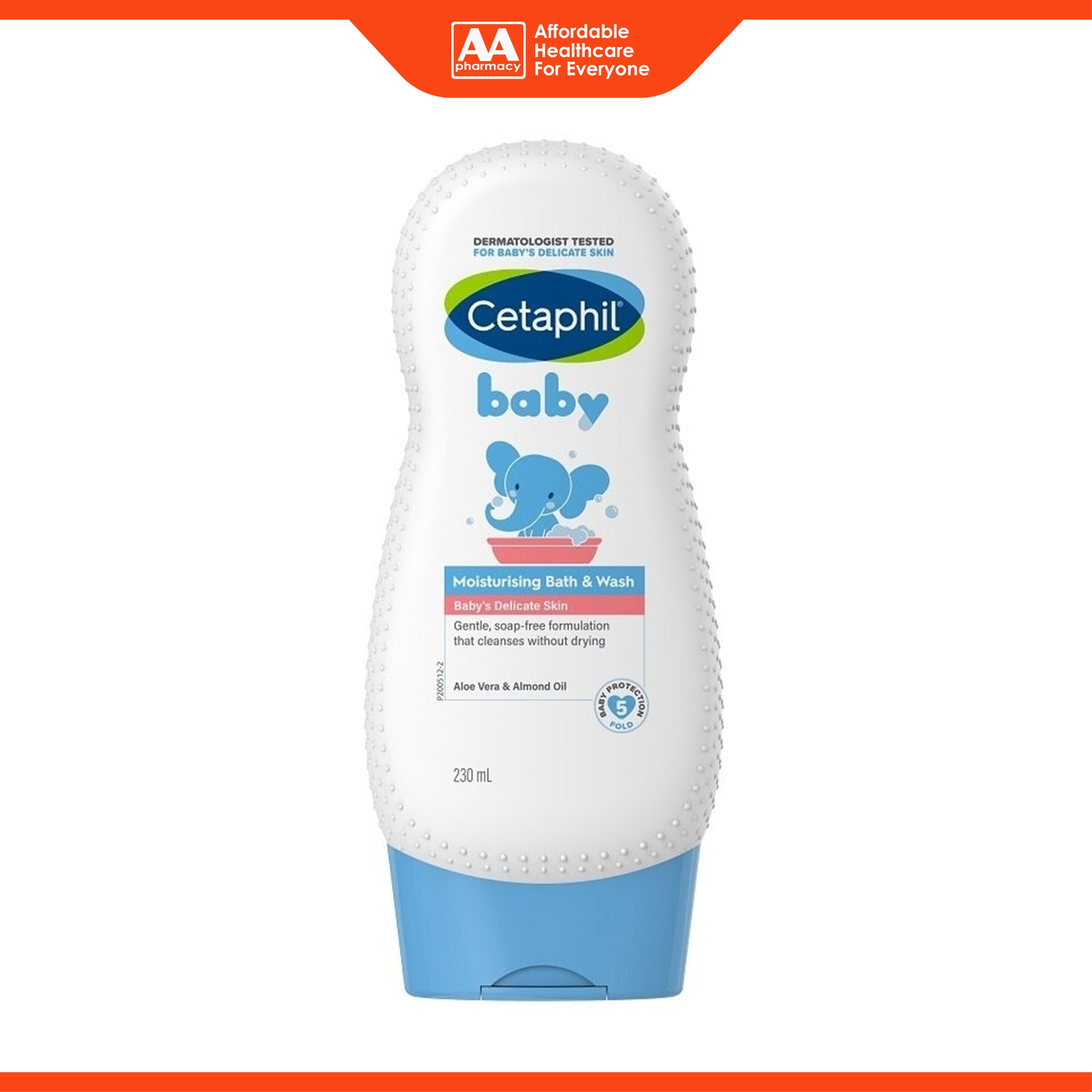 Cetaphil Baby Moisturising Bath and Wash 230mL