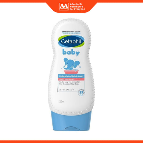 Cetaphil Baby Moisturising Bath and Wash 230mL