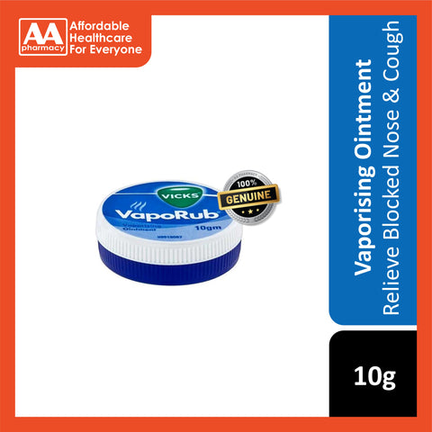 Vicks Vaporub 10g (Vaporising Ointment)