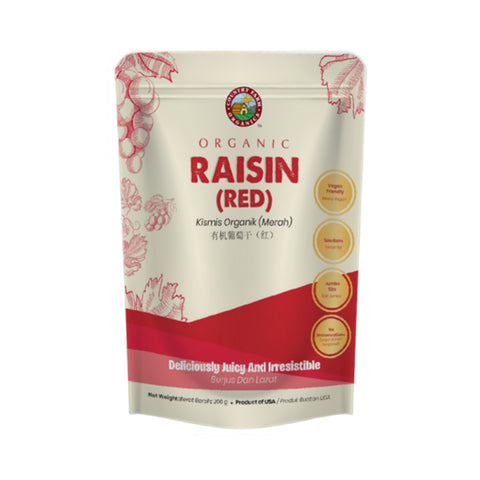 Country Farm Organic Jumbo Red Seedless Raisins 200g