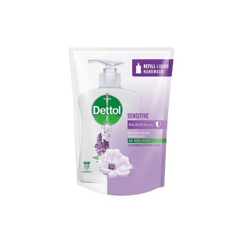 Dettol (Sensitive) Antibacterial Hand Wash (Refill) 225g