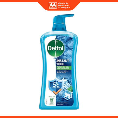 Dettol Antibacterial Body Wash (Instant Cool, with Mint and Sea Minerals) 950g