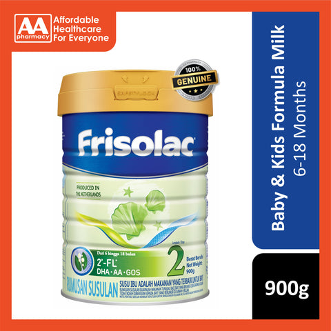 Frisolac Infant's Nutrition Milk Formula Step 2 900g (For Babies 6-18 Months)
