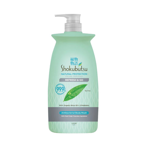 Shokubutsu Natural Protection Antibacterial Body Wash (Refresh and Go) 900g