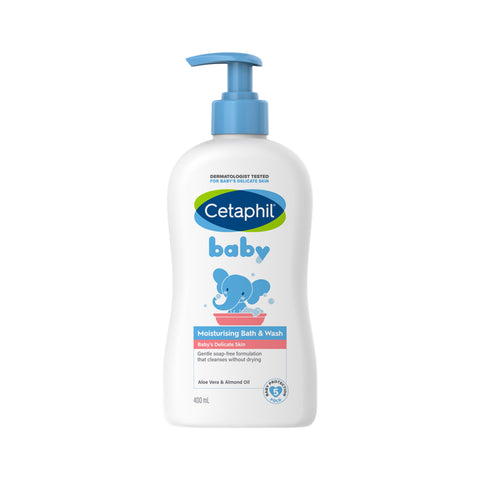 Cetaphil Baby Moisturising Bath & Wash 400mL