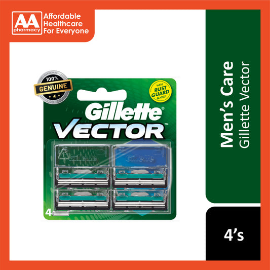 Gillette Vector Cartridge 4's