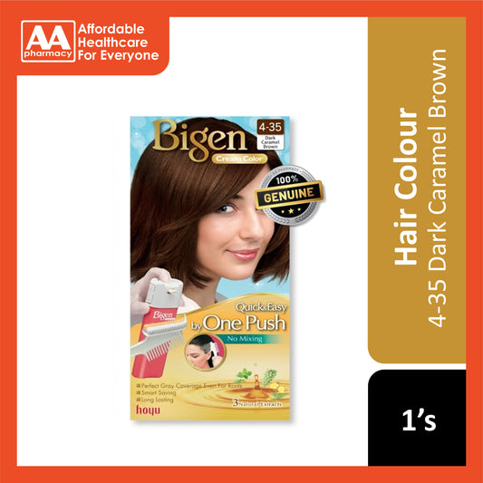Bigen Cream Color 4-35 Dark Caramel Brown