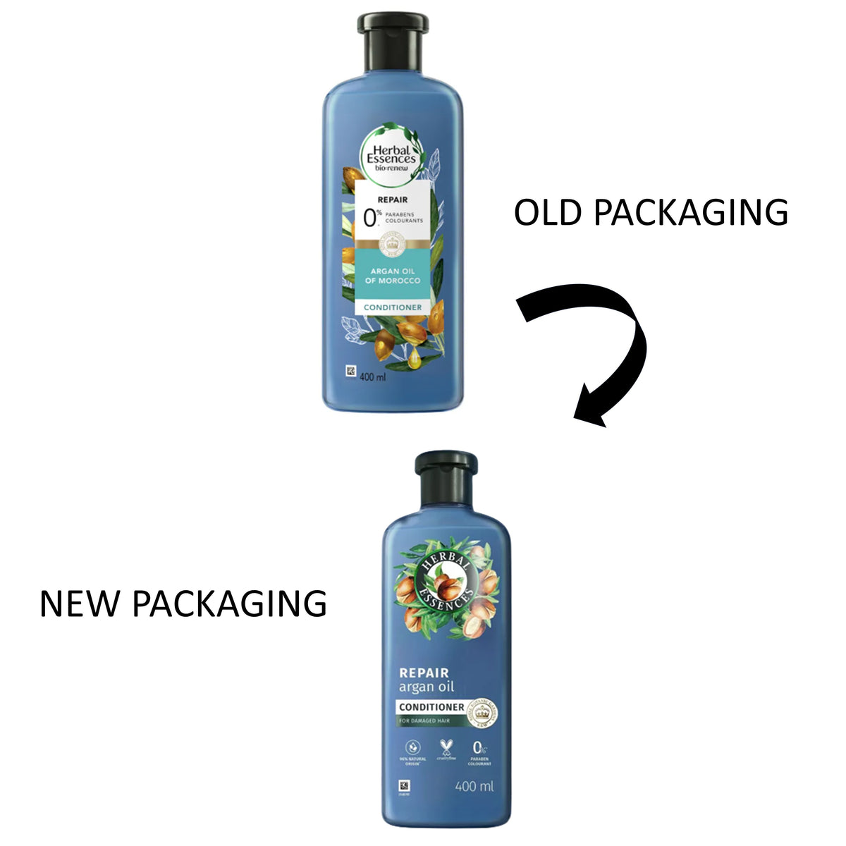 Herbal Essences Conditioner - Argan Oil, Repair (400ml)