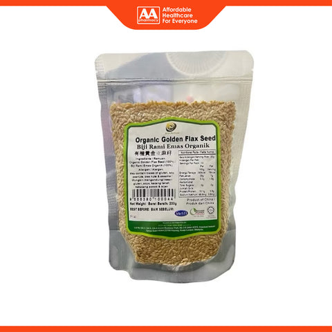 Eco Action Organic Golden Flax Seed 200g