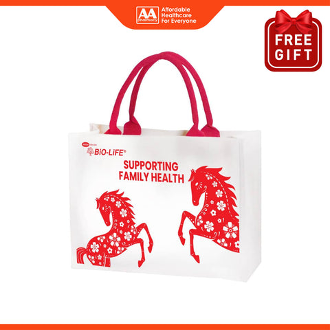 [NOT FOR SALE] AA FG: Bio-Life CNY Canvas Bag 1's