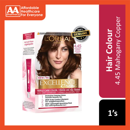 L'Oréal Paris Excellence Creme Triple Care Colour 4.45 Mahogany Copper