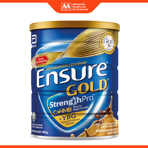 Abbott Ensure Gold StrengthPro Complete Nutrition Drink 800g (Coffee Flavour)