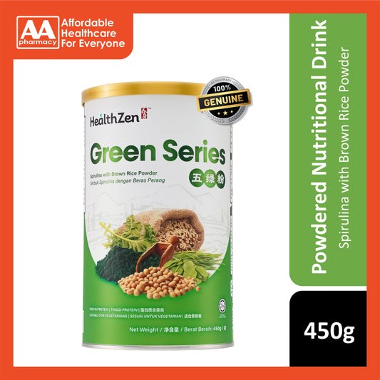 HealthZen Green Series (Spirulina With Brown Rice Powder) 450g