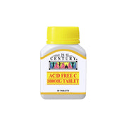 21st Century Acid Free C 1000mg Tablet (50's)