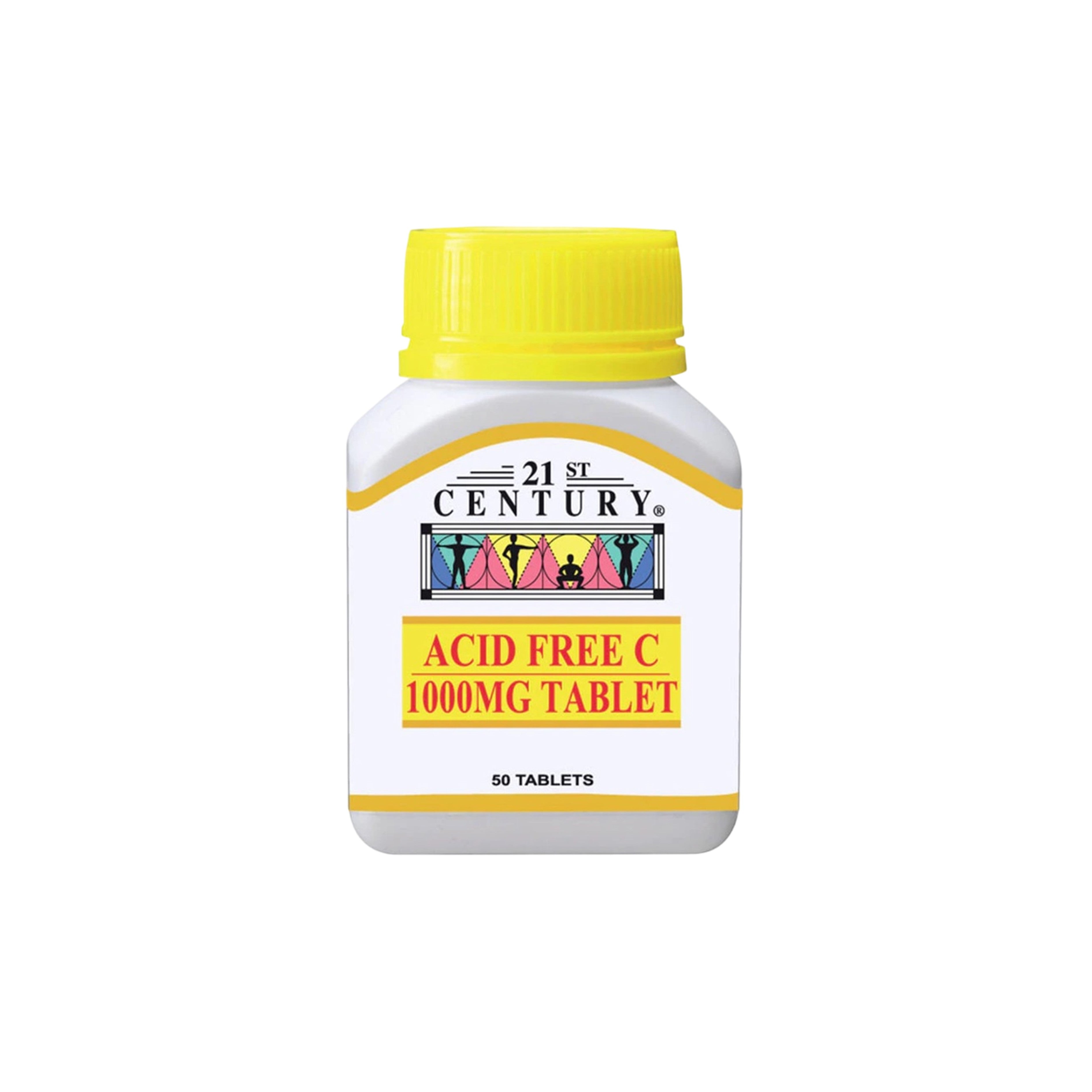 21st Century Acid Free C 1000mg Tablet (50's)