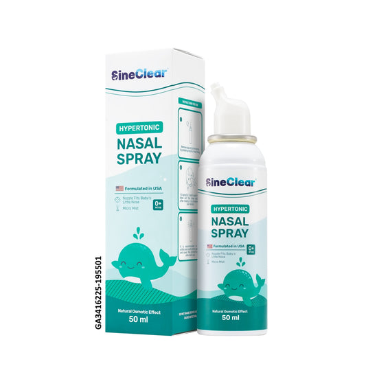 SineClear Hypertonic Nasal Spray 50mL (For Babies 0+ Months)