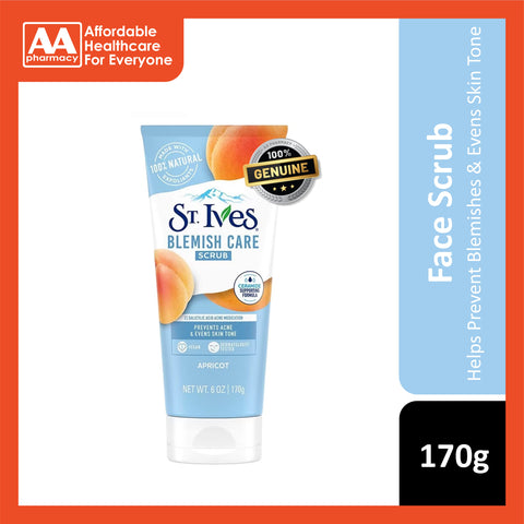 ST. Ives Blemish Care Scrub (Apricot) 170g