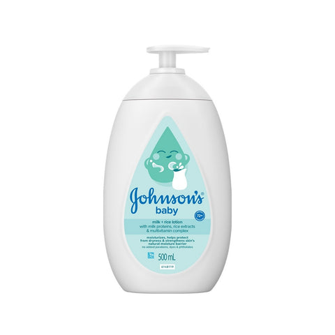 Johnson's Baby Milk + Rice Lotion 500mL
