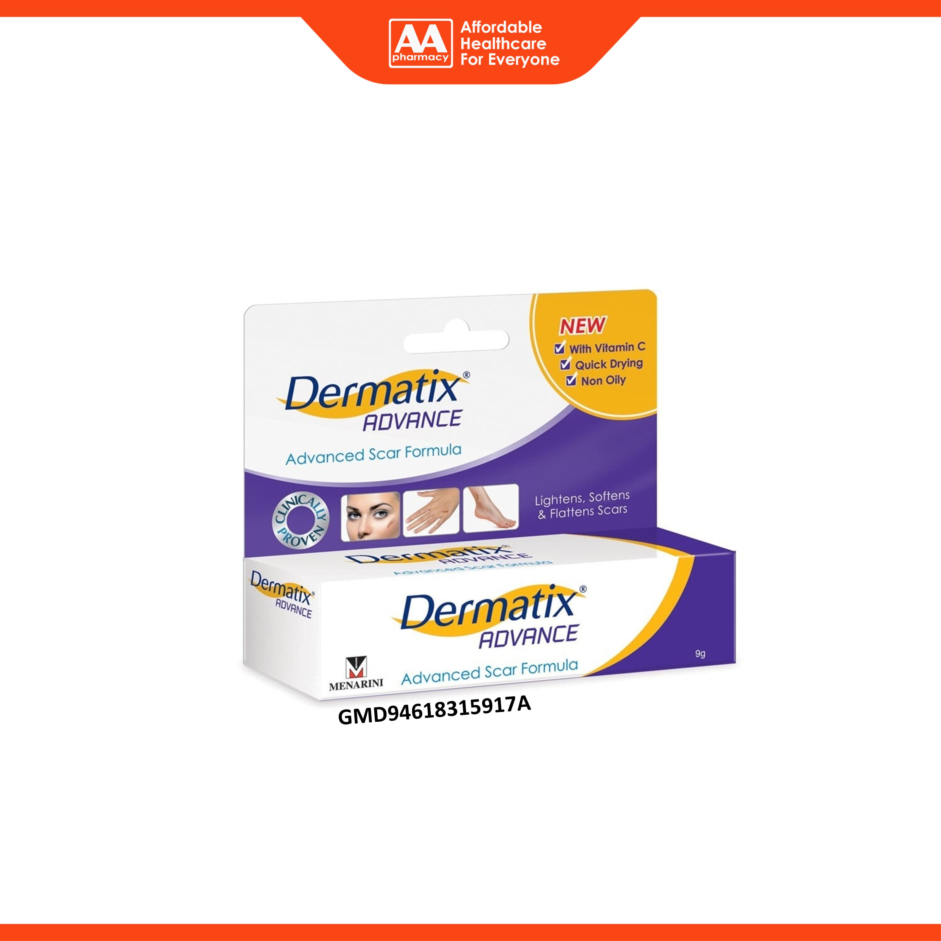 Dermatix Advance Gel - Advanced Scar Formula (9g)