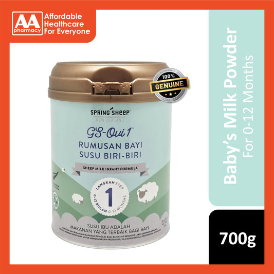 Spring Sheep New Zealand Sheep Milk Infant Formula Step 1 700g (For Babies 0-12 Months)