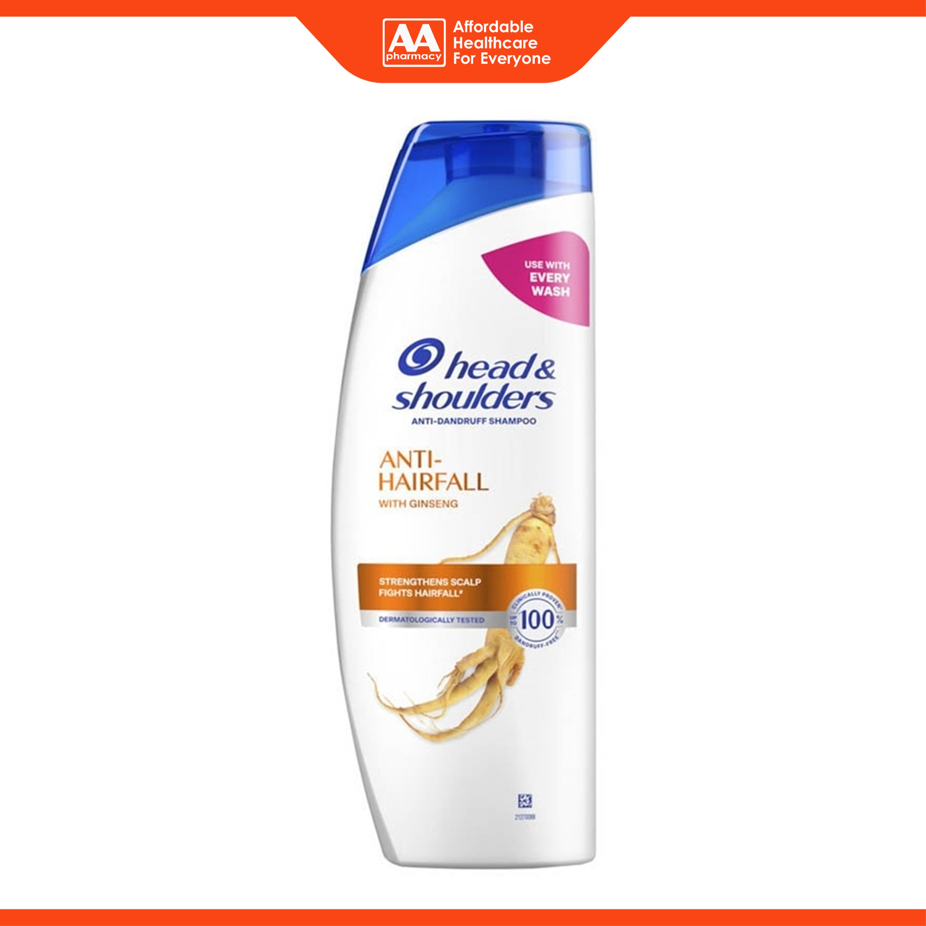 Head and Shoulders Anti-Dandruff Shampoo (Anti-Hairfall with Ginseng) 300mL