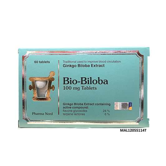 Pharma Nord Bio-Biloba (Ginkgo Biloba Extract) 100mg Tablet 60's
