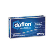 Daflon 500mg Tablet 3x10's (Micronised Purified Flavonoid)