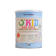Biogreen O'Kid DHA Gold Organic Soya Milk Powder 800g (For Children 1 Year and Above)