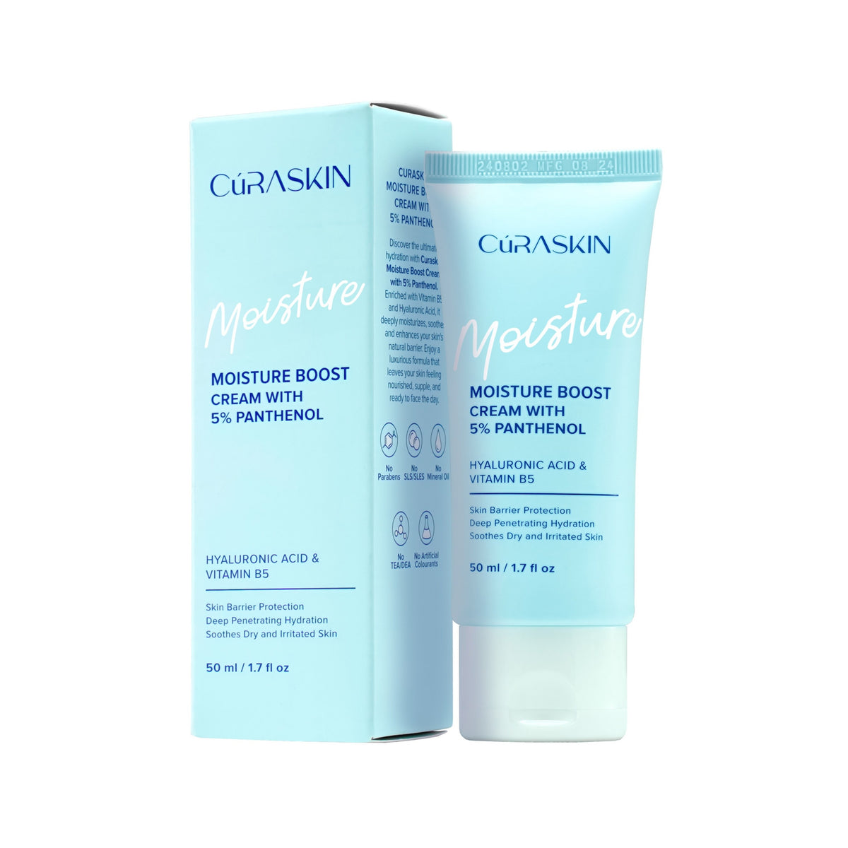 Polycutan Curaskin Moisture Boost Cream With 5% Panthenol 50mL – AA Pharmacy
