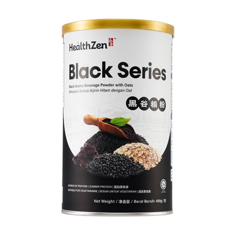 HealthZen Black Series (Black Grain Beverage Powder With Oats) 450g