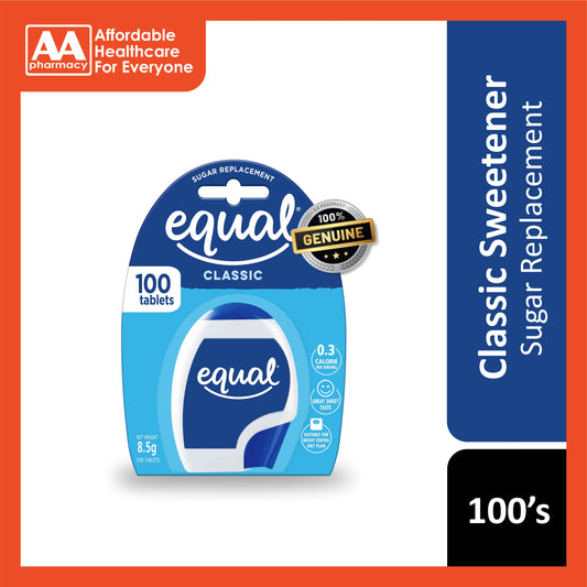 Equal Classic Sweetener Tablet 100's