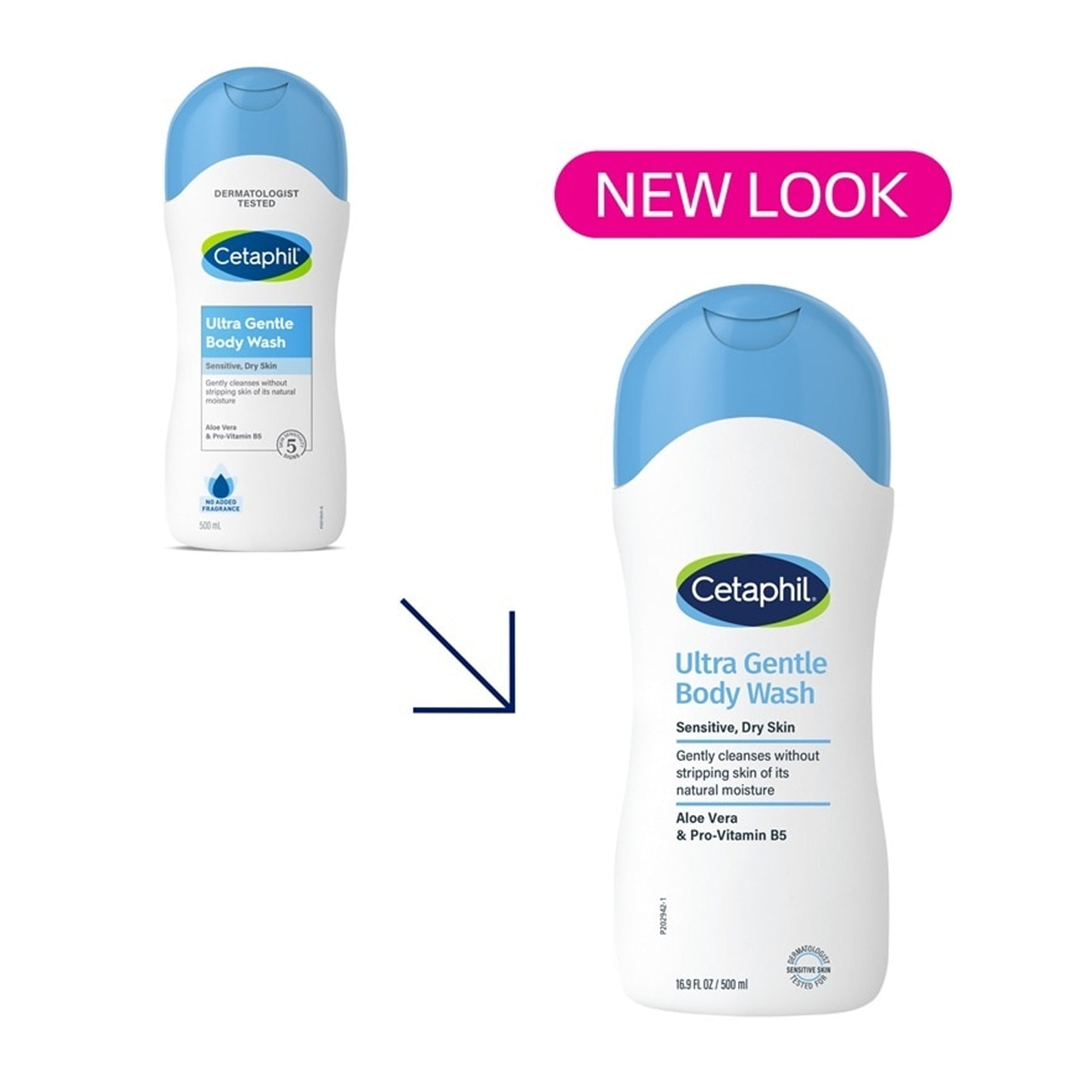 Cetaphil Ultra Gentle Body Wash 500mL