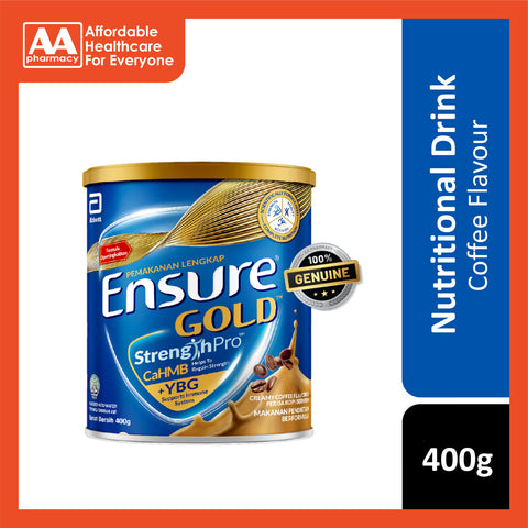 Abbott Ensure Gold StrengthPro Complete Nutrition Drink 400g (Coffee Flavour)