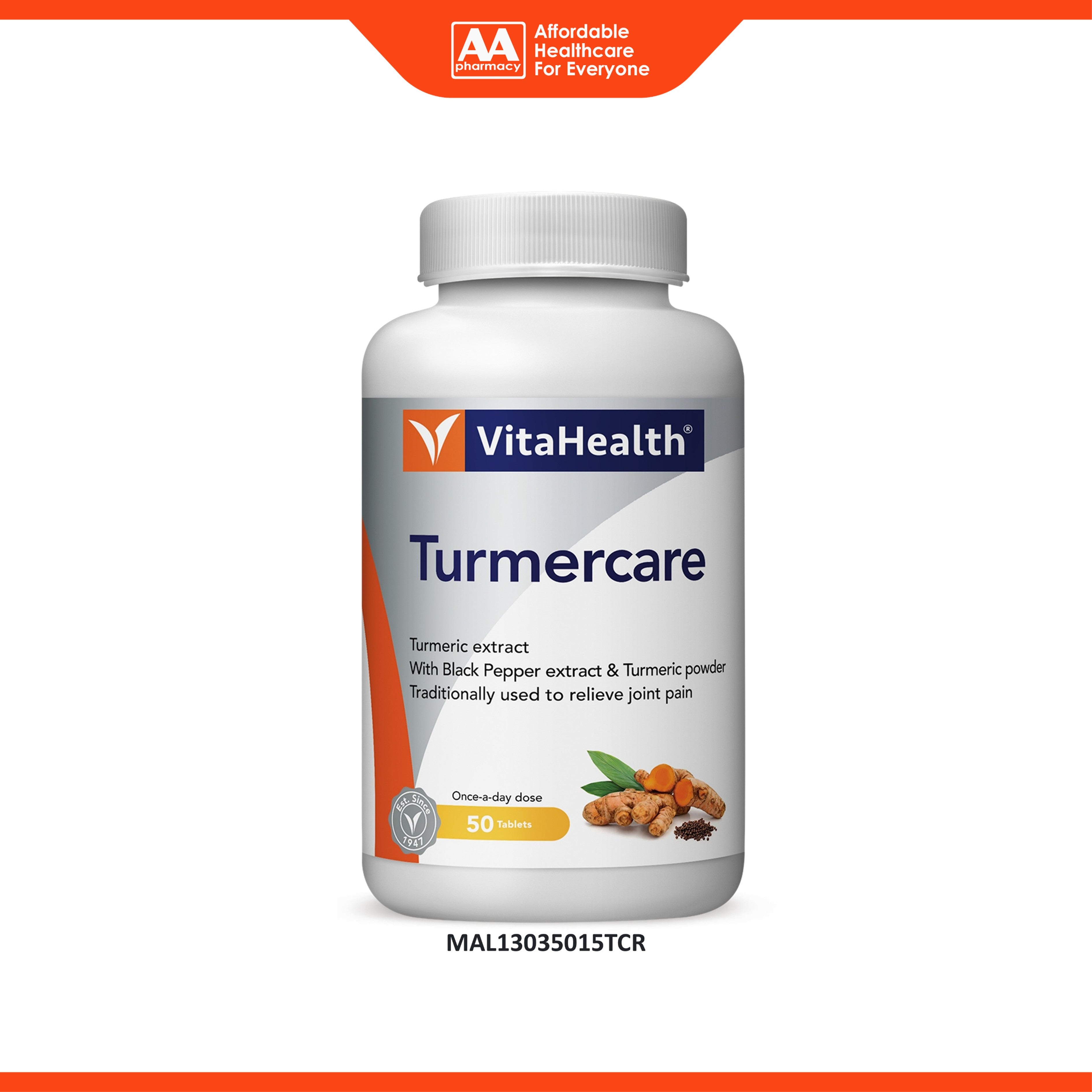 VitaHealth Turmercare Tablet 50's
