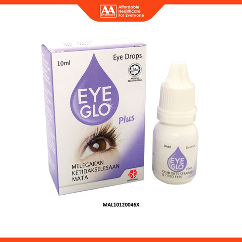 Eye Glo Plus Eye Drops 10mL (Comforts Strained and Tired Eyes)