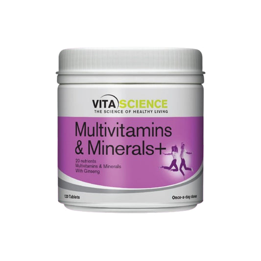 VitaScience Multivitamins and Minerals+ Tablet 120's