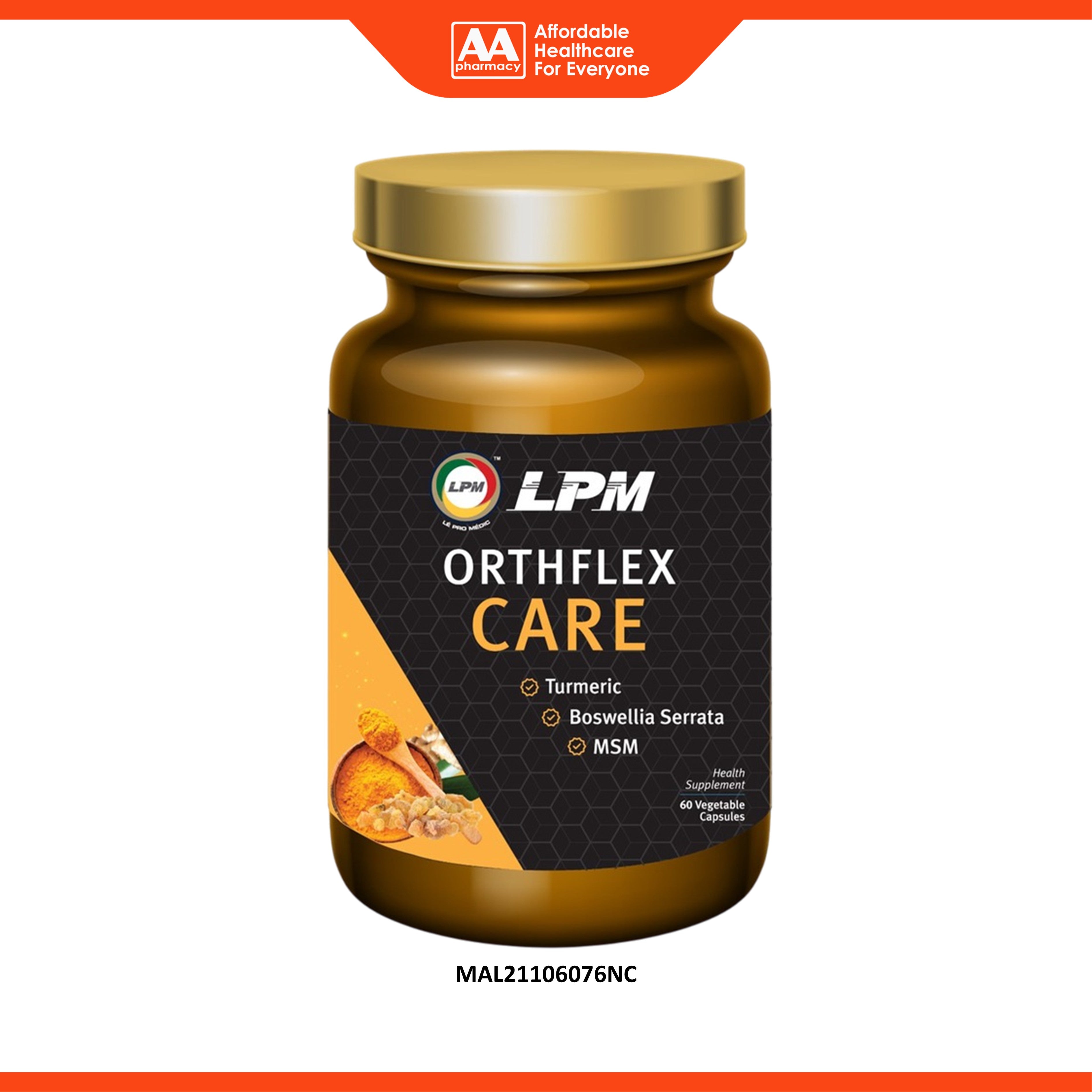 LPM Orthflex Care Vegecapsule 60's