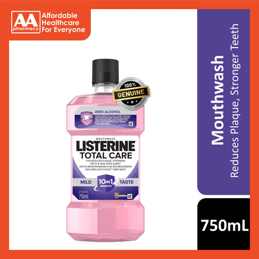 Listerine Mouthwash - Total Care (Mild Taste) 750mL