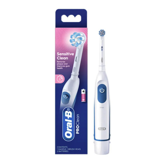Oral-B PROClean Sensitive Clean Electric Toothbrush (1 Handle, 1 Brush Head, 2 Batteries)