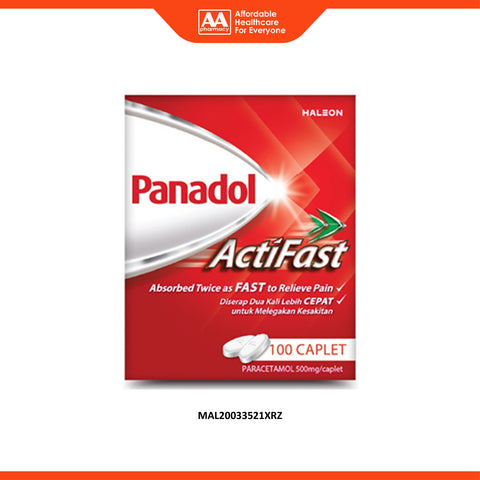 Panadol ActiFast 500mg Caplet 10x10's